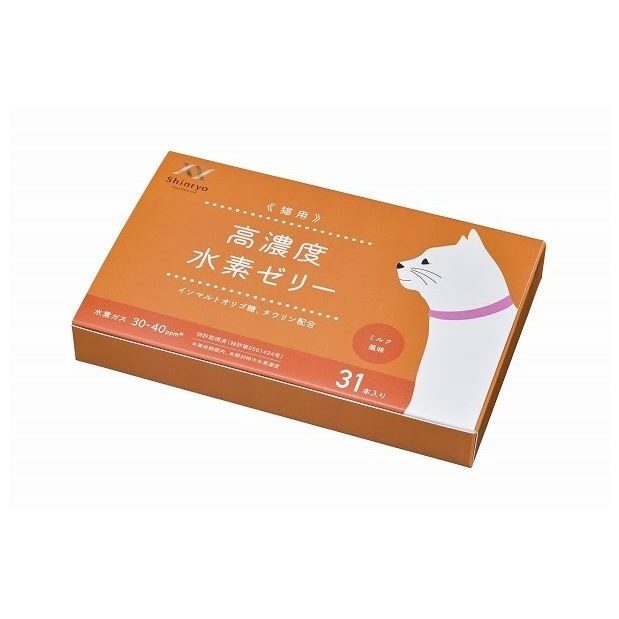 水多多 高濃度水素(短效) 日本高濃度補水果凍(貓用) 盒裝/5g*31入