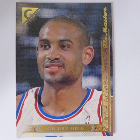 ~Grant Hill/格蘭特·希爾~名人堂/好好先生 1996年TOPPS GALLERY.NBA大頭照籃球卡