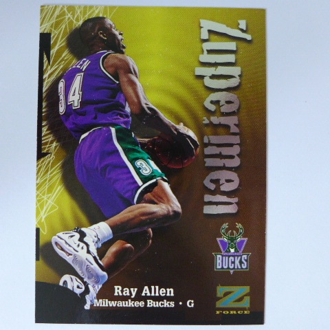 ~Ray Allen/雷·艾倫~名人堂/雷槍 1998年Z-FORCE.NBA籃球卡