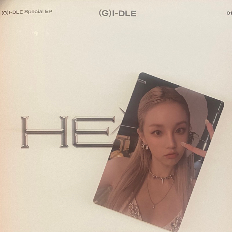 gidle heat 英專 小卡 雨琦