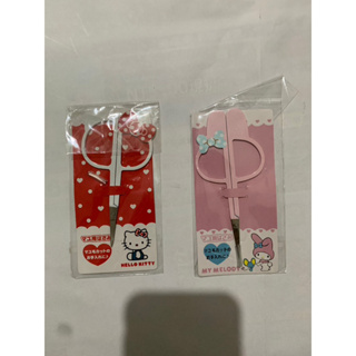 Hello Kitty飾品小鐵盒、Hello Kitty小剪刀、Melody小剪刀