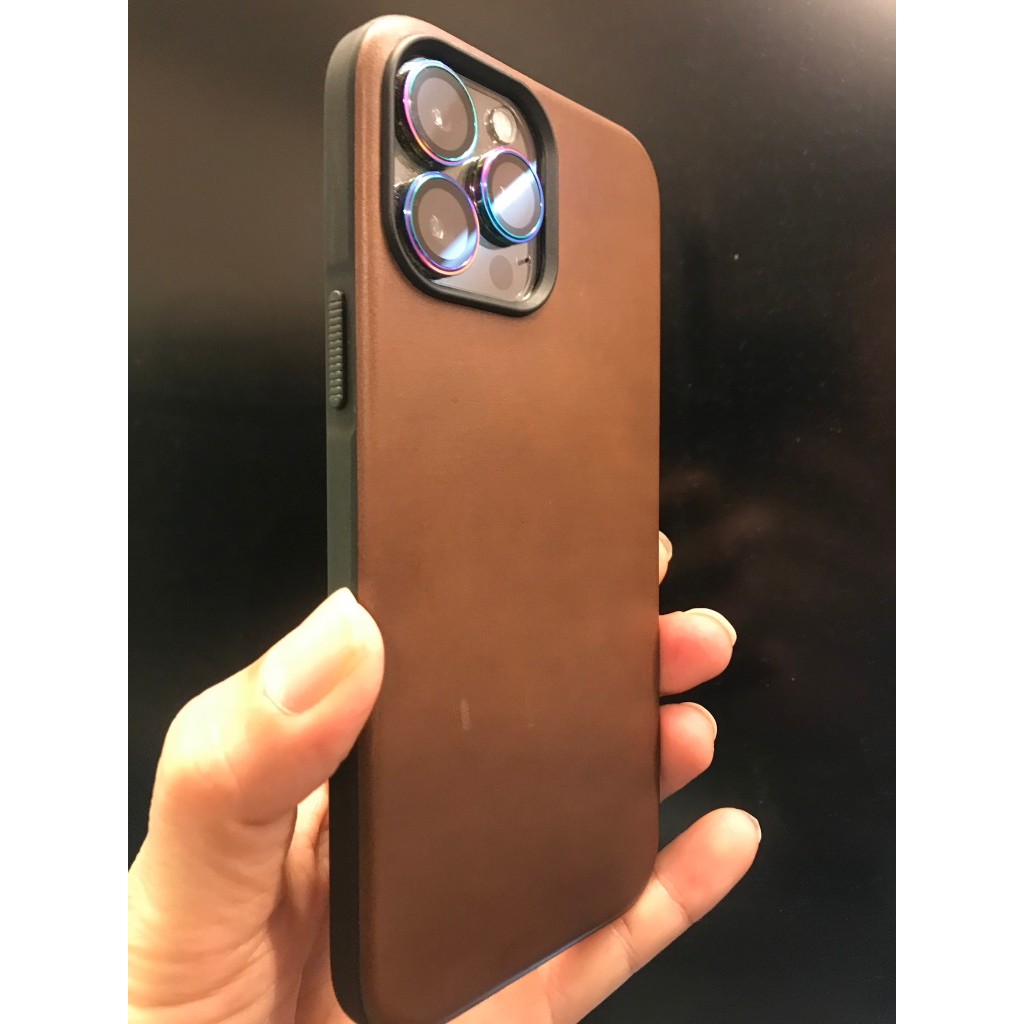 Nomad iPhone 13 Pro Max magsafe 皮革殼棕色