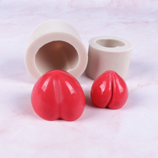 【美倫美】矽膠模 臺灣出貨 大號壽桃 水蜜桃 桃子 矽膠模具 烘焙用具 巧克力慕斯模 蠟燭