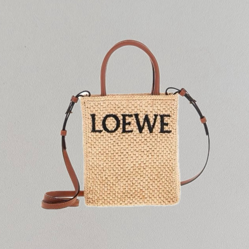 LOEWE A5 tote bag 手提包 編織包 兩用包