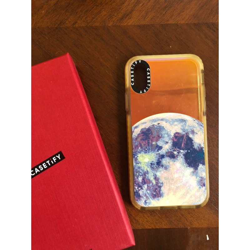 iPhone X 月球手機殼（casetify)