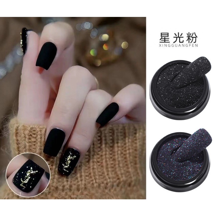 美甲星光沙粉°×菲玩美甲°╭☆美甲星光粉 美甲毛呢粉 白色亮粉 美甲砂糖粉 美甲毛衣粉 美甲亮粉 美甲飾品 光療凝膠指甲