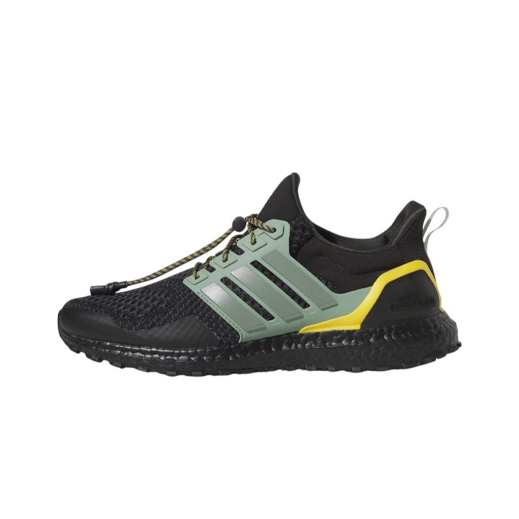  100%公司貨 Adidas UltraBoost 1.0 黑綠 網布 跑鞋 馬牌底 黑 HQ4196 男鞋