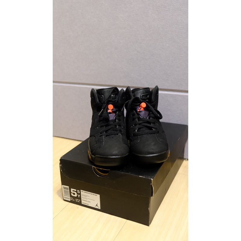 Nike jordan 6 black infrared 24cm 第六代黑紅大魔王