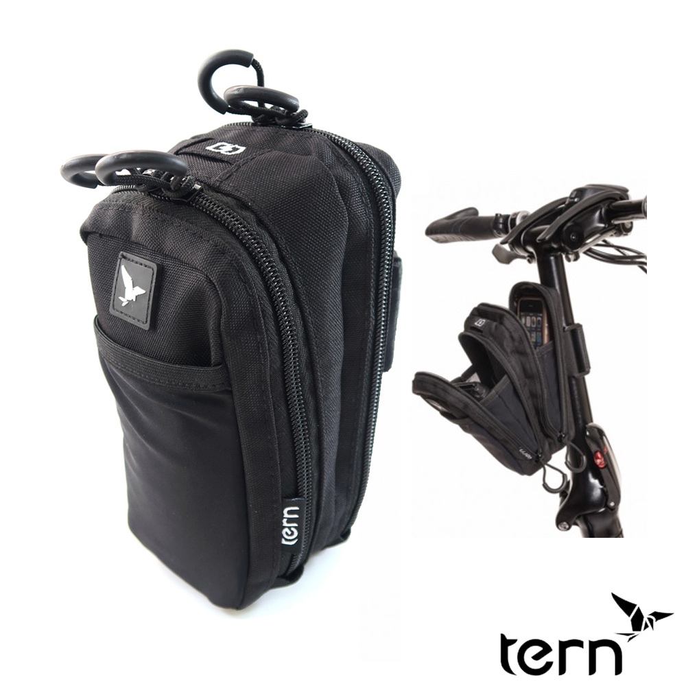 Tern RidePocket™ 豎管包 魔鬼氈設計安裝簡單快速 適用座管/豎管