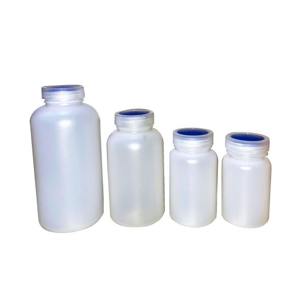 ［耐美網購］HDPE 2號 廣口瓶 塑膠瓶 化工瓶 1000ml、500ml、250ml、200ml 四種容量