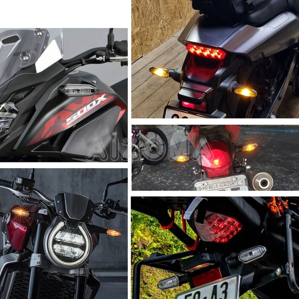CB1100EX大燈泡 適用於 Honda CB1100改裝塑膠霧燈套件 CB1100  CB1100RS黑色頭燈蓋