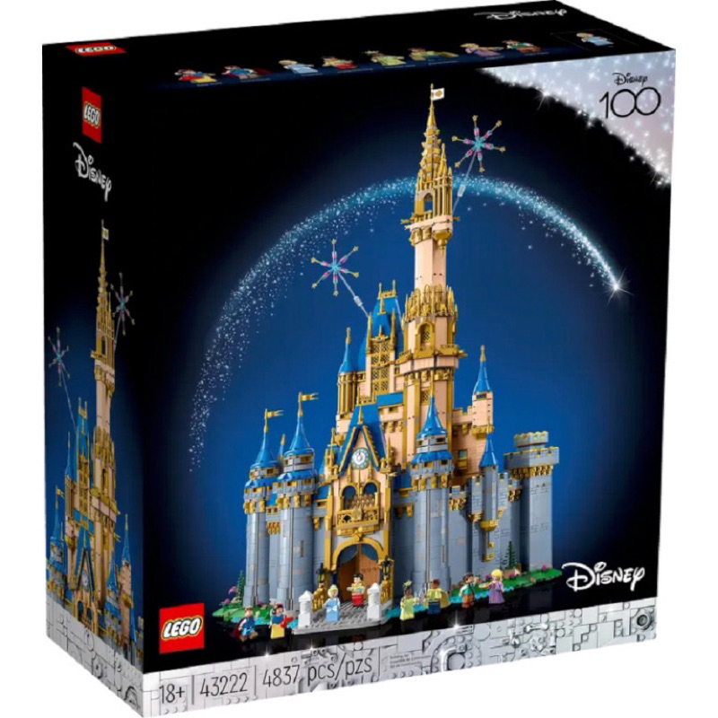 𝄪 樂麋 𝄪LEGO 樂高 43222 迪士尼城堡 Disney Castle 迪士尼100周年