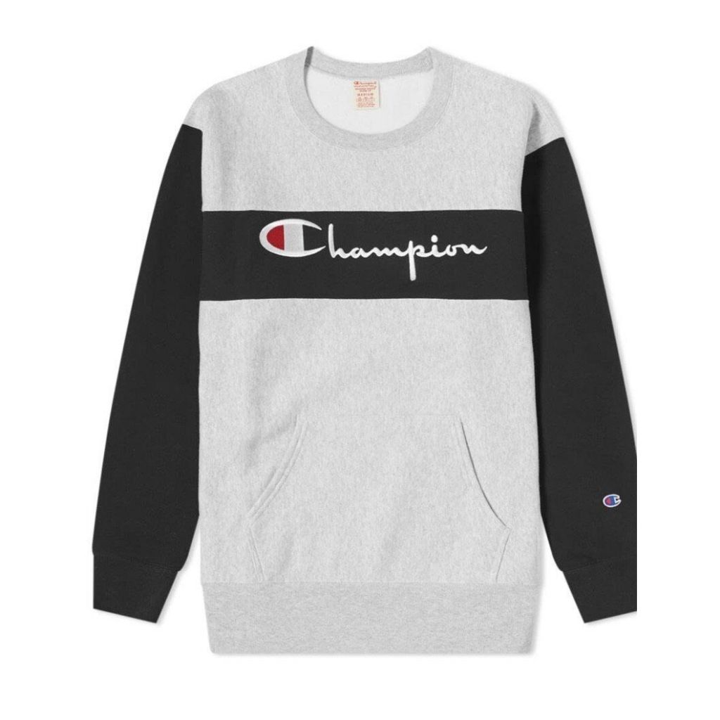 Champion Life 歐線冠軍 長袖運動衛衣 重磅保暖 反紋圓領 Reverse Weave Oversize