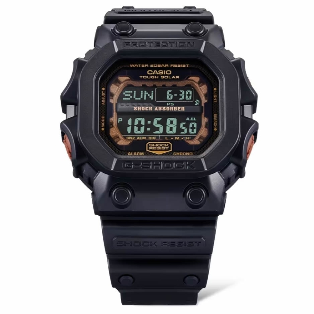 CASIO卡西歐 G-SHOCK 強悍仿鏽 粗曠堅韌 太陽能電力 GX-56RC-1