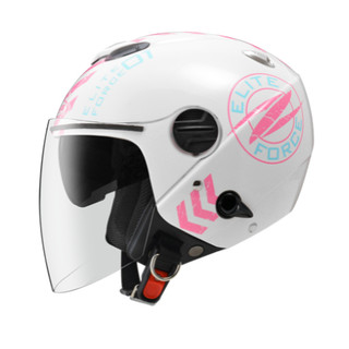 【ZEUS】ZS-202FB T63 4/3罩安全帽 半罩安全帽 插扣 輕巧透氣 抗UV 內墨鏡 雙鏡片 快拆內襯 免運