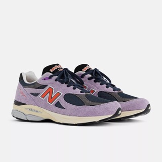 S.G New Balance 990v3 M990TD3 紫水晶 男款 毛絨麂皮 網眼鞋面 復古 休閒 運動 慢跑鞋