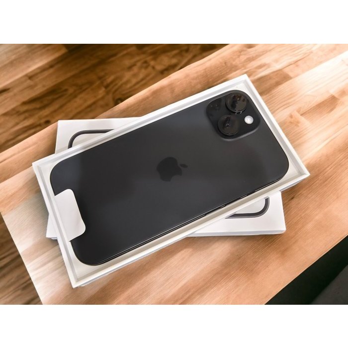 聯翔通訊 台灣原廠保固尚未啟動 全新品有拆封 黑色 Apple iPhone 15 256G 原廠盒裝※換機優先