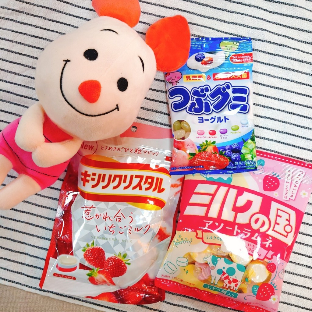 《紅毛丹狗》日本 春日井 KASUGAI 草莓牛奶糖 水果優格軟糖 汽水糖 牛奶糖 彈珠汽水 優格軟糖 草莓糖 軟糖