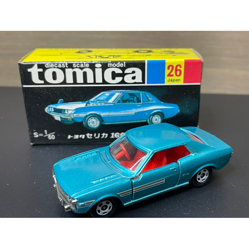 TOMICA NO.26 CELICA 1600GT 30週年 多美 toyota 復刻 黑盒