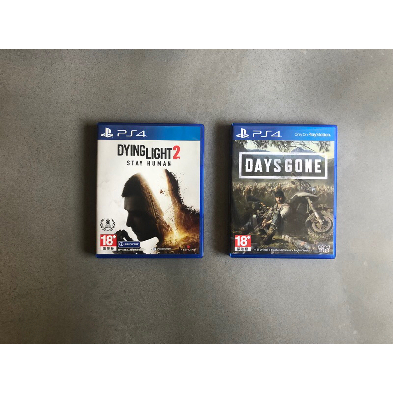 PS4 Dying light2垂死之光2、Days gone往日不再 中文版 二手