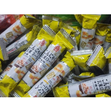 【欣翔2店】蒟蒻糙米捲 蛋黃口味 北田 奶素 小包裝 台灣製 1包