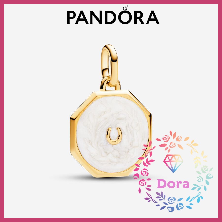 Dora Shop❤ Pandora潘朵拉 ME 幸運馬蹄鐵飾牌 愛情 情侶 情人節 禮物763047C01