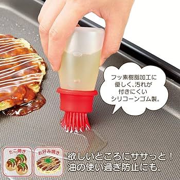【現貨在台】🇯🇵日本正版 下村工業 耐高溫矽膠油瓶刷 油瓶 油刷