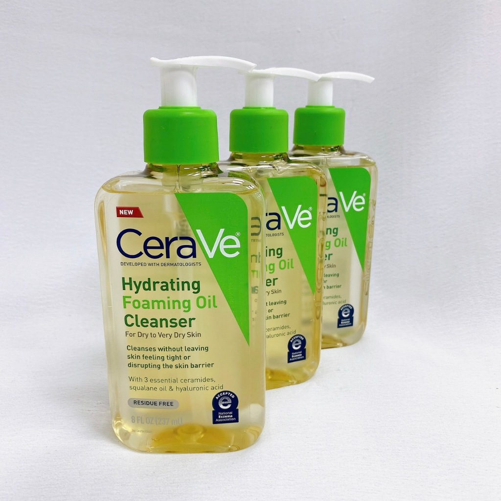 ㊣🔥[母親節現貨]🔥㊣ CeraVe Foaming Oil 適樂膚 保濕泡沫 潔面油 卸妝 洗面乳 237ml