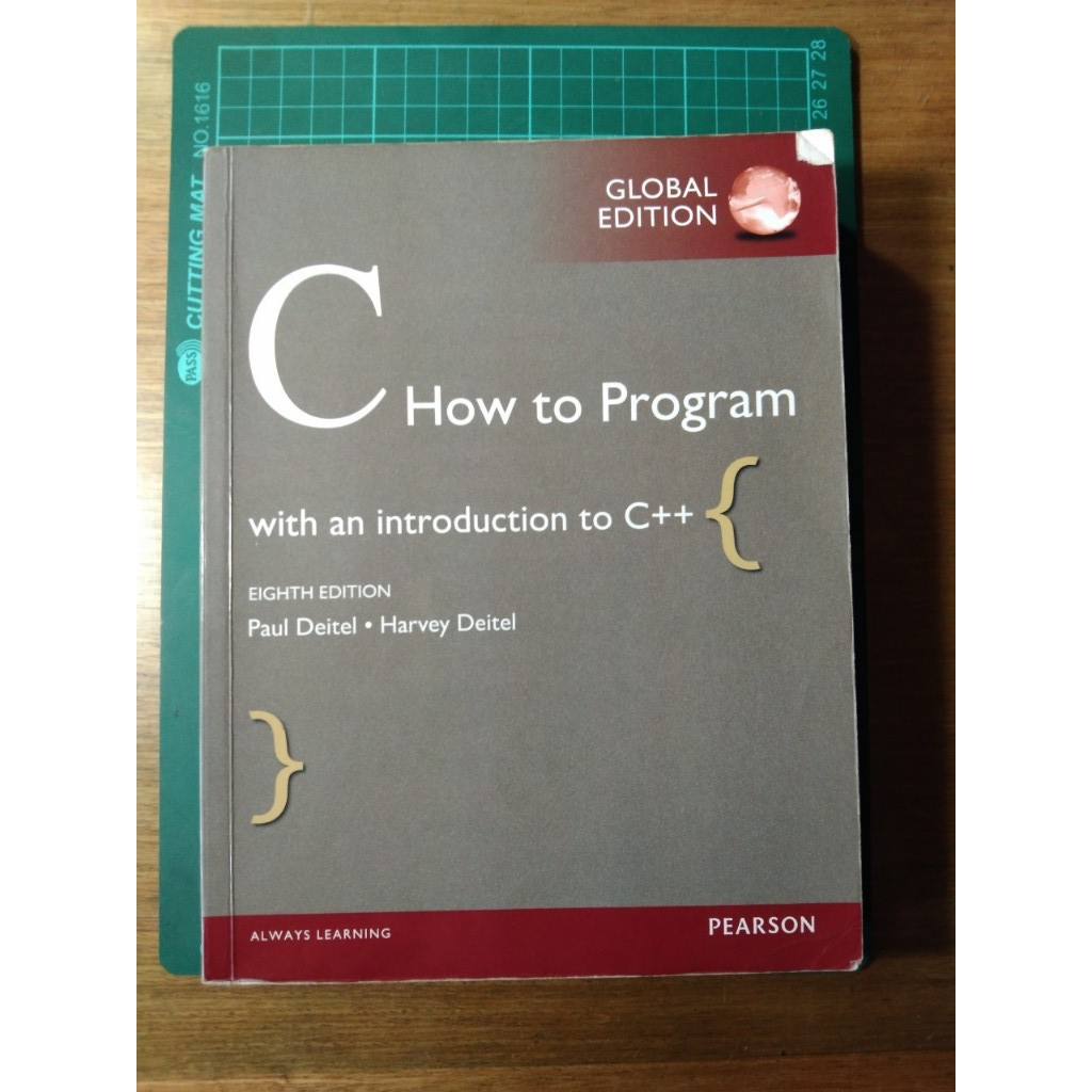 C: How to Program, 8/e,二手