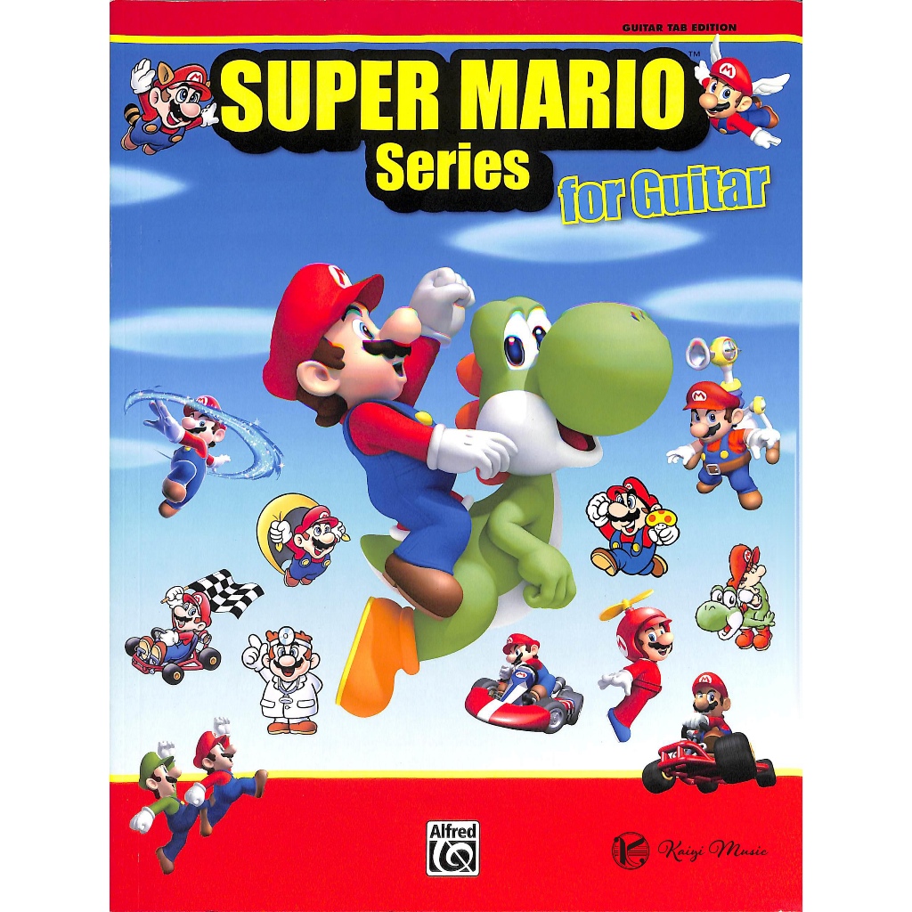 【凱翊︱AF】超級瑪利歐〔吉他譜〕Super Mario Series for Guitar 樂譜