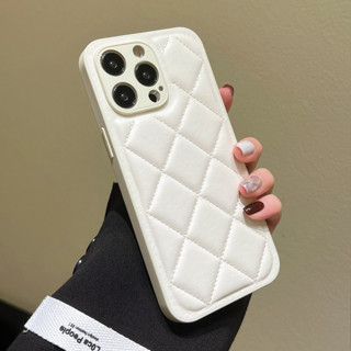 皮質菱格 高品質手機殼 iphone11 12 13 14 15 16 pro max plus 14pro防摔保護殼