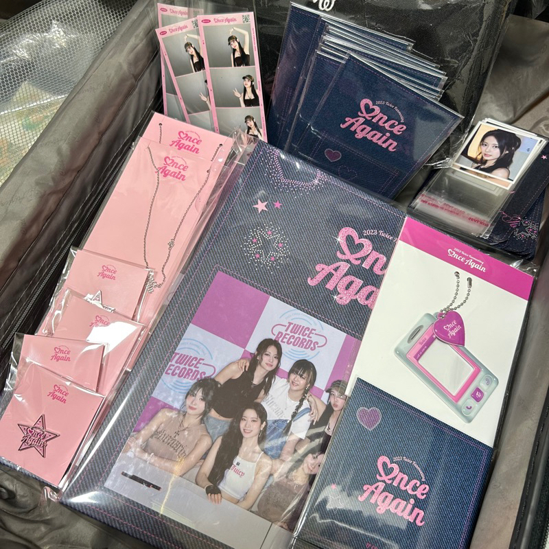 【現貨】 TWICE 韓國快閃店 線下團-1 書冊 配件 棒球帽 環保袋 扇子套 手燈包