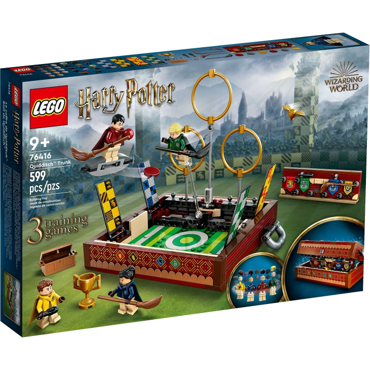LEGO 樂高 76416 哈利波特 Quidditch Trunk 魁地奇手提箱 跩哥馬份 西追 張秋 金探子 全新品