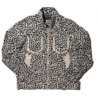 Plateau leopard zip-up jacket 外套