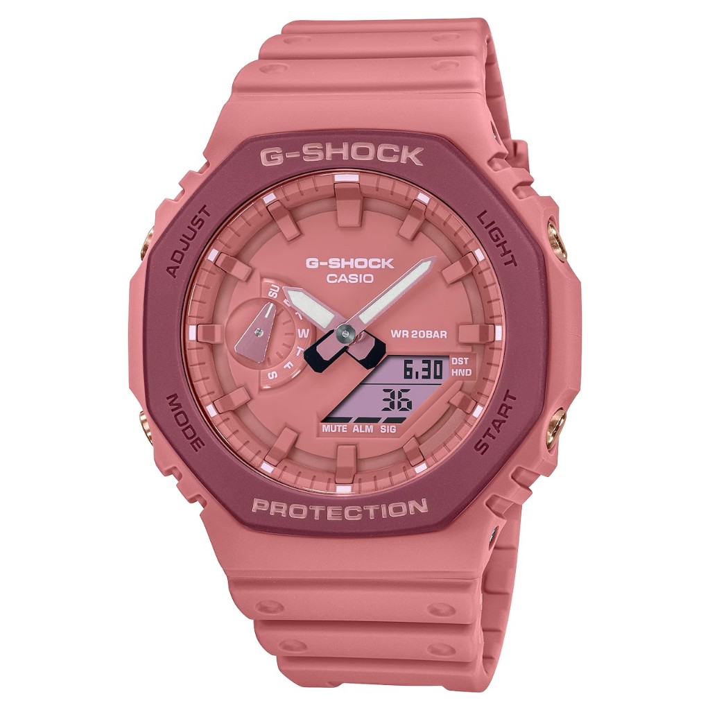 【G-SHOCK】桃花源系列農家橡樹運動錶 GA-2110SL-4A4 45.4mm 現代鐘錶