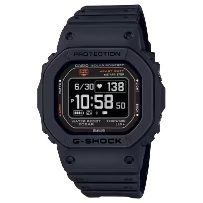 【柏儷鐘錶】CASIO G-SHOCK 心率測量 多功能電錶 DW-H5600-1