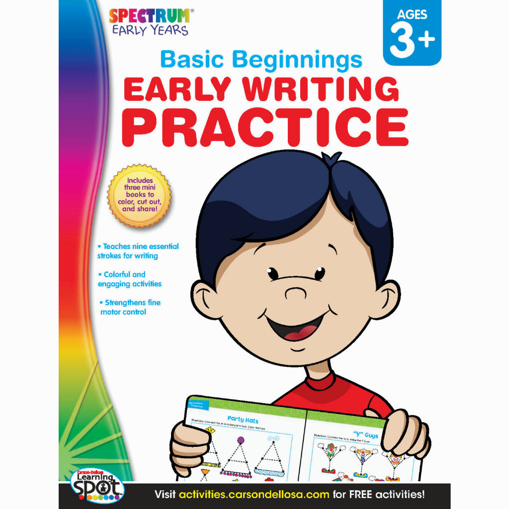 英語-美國幼兒基礎技能訓練英文練習冊Basic 6本學習資料高清電子PDF