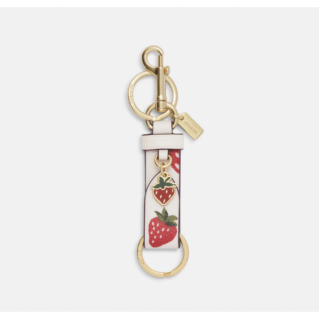 COACH 草莓触发器扣袋吊饰