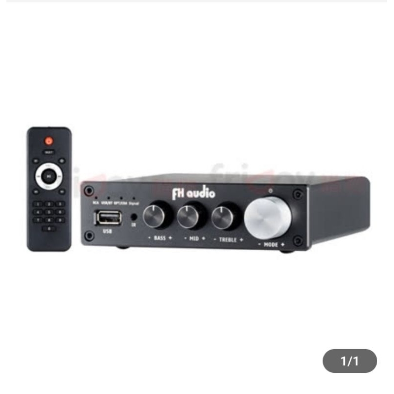 FH audio Q01 兩聲道微型D類100w擴大機 商用最佳神器
