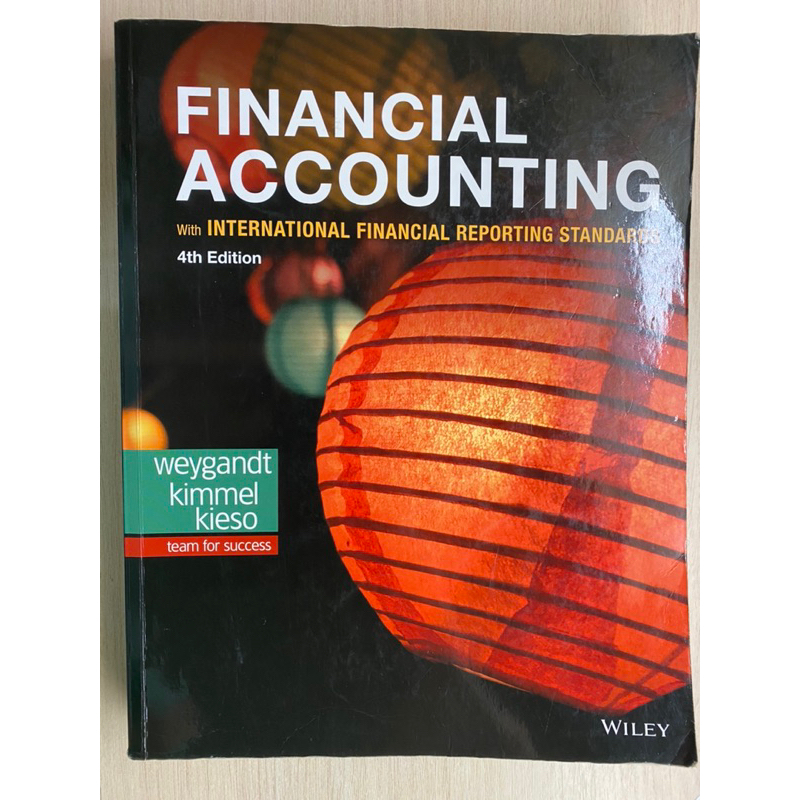 Financial Accounting with IFRS 4th 二手書 weygant kimmel kieso