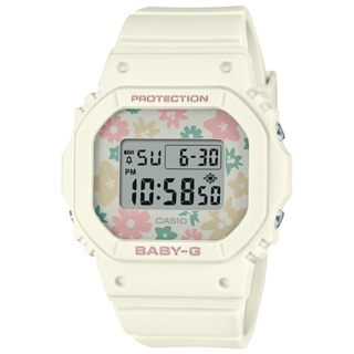 【聊聊甜甜價】CASIO BABY-G 花漾復古電子腕錶 BGD-565RP-7