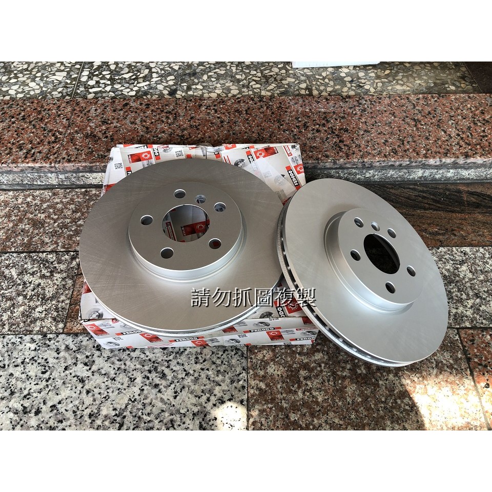 英國FERODO BMW F15 F39 F40 F45 F46 F48 F54 F60 前輪 煞車碟盤 307*24