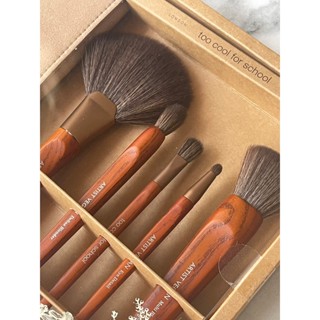 too cool for school | VEGAN BRUSH SET 素食刷具五入｜lacarpe美妝｜