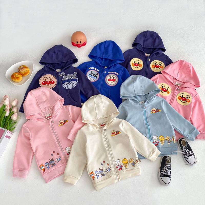 [peach baby]🇯🇵日單麵包超人連帽外套 男女童外套 寶寶外套 兒童外套
