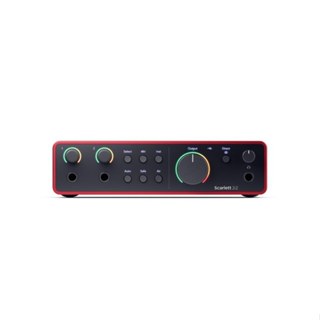 Focusrite｜Scarlett 2i2 Gen4 USB-C 第四代錄音介面 台灣公司貨 原廠保固【世品樂器】