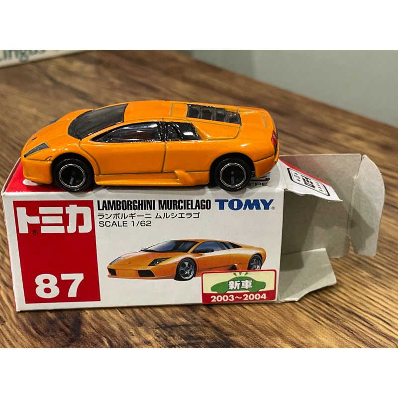 TOMICA 多美 NO.87 LAMBORGHINI MURCIELAGO 藍寶堅尼 舊藍標