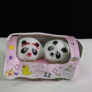 熊貓情侶造型蛋糕毛巾 動物造型蛋糕毛巾 動物毛巾組 造型小毛巾 小毛巾(夾娃娃機商品)