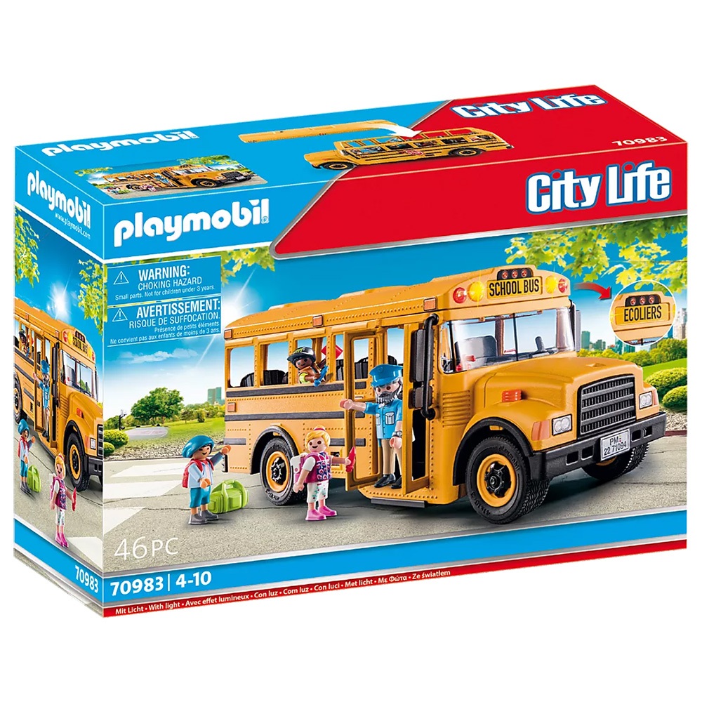 playmobil 摩比人積木 校車 PM70983