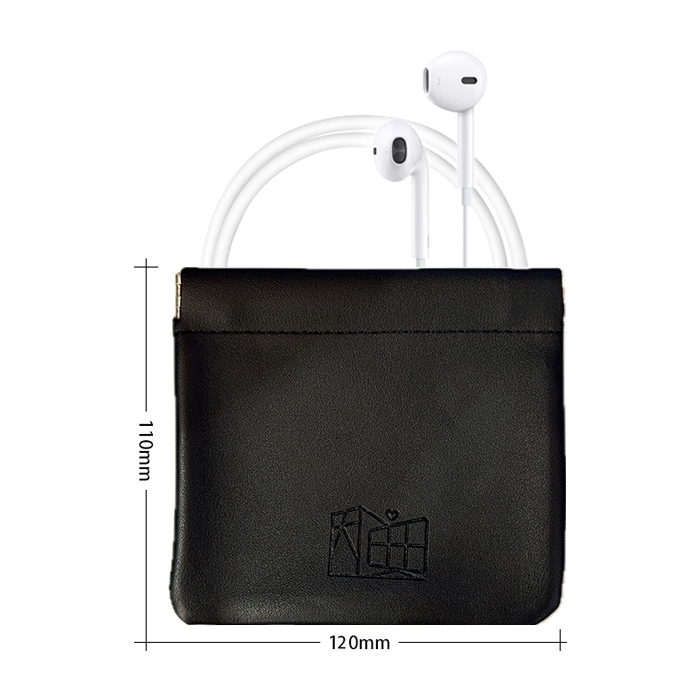 自動閉合緊口 數位收納包 耳機線 數據線 行動電源 便攜式收納包 彈片收納包