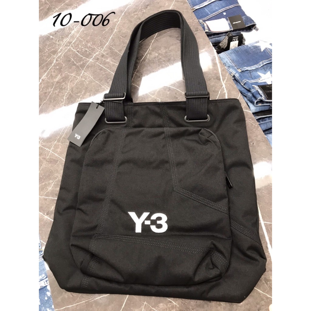 高雄凡賽斯歐洲精品 YOHJI YAMAMOTO Y-3 Y3 CL TOTE 白色字體 帆布 托特包 包包 手提袋